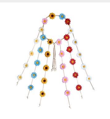 Headdress garland sun flower hair band flower daisy headband bohemian hair ring hair accessories Headdress garland sun flower hair band flower daisy headband bohemian hair ring hair accessories